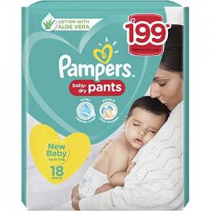 PAMPERS NEW BABY 18 PANTS